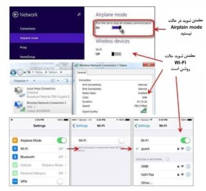 عیب یابی مشکلات وای فای - 1