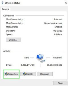 نحوه تغییر سرور DNS در ویندوز مرحله 4 - ستاک فناوری ویرا