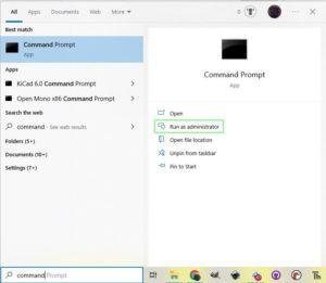 نحوه تغییر DNS از طریق Command Prompt مرحله 1 - ستاک فناوری ویرا