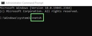 نحوه تغییر DNS از طریق Command Prompt مرحله 2 - ستاک فناوری ویرا