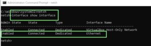 نحوه تغییر DNS از طریق Command Prompt مرحله 3 - ستاک فناوری ویرا